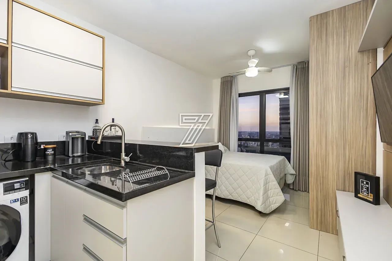 STUDIO 26 M² MOBILIADO SKY - ANDAR ALTO - Foto 2