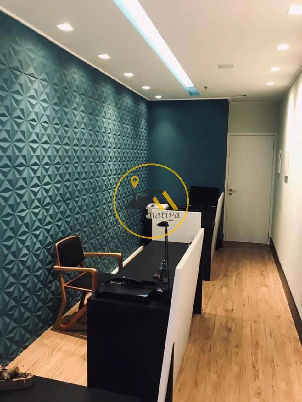 Sala Comercial Mobiliada para Locação no Jardim Aquarius - Foto 3