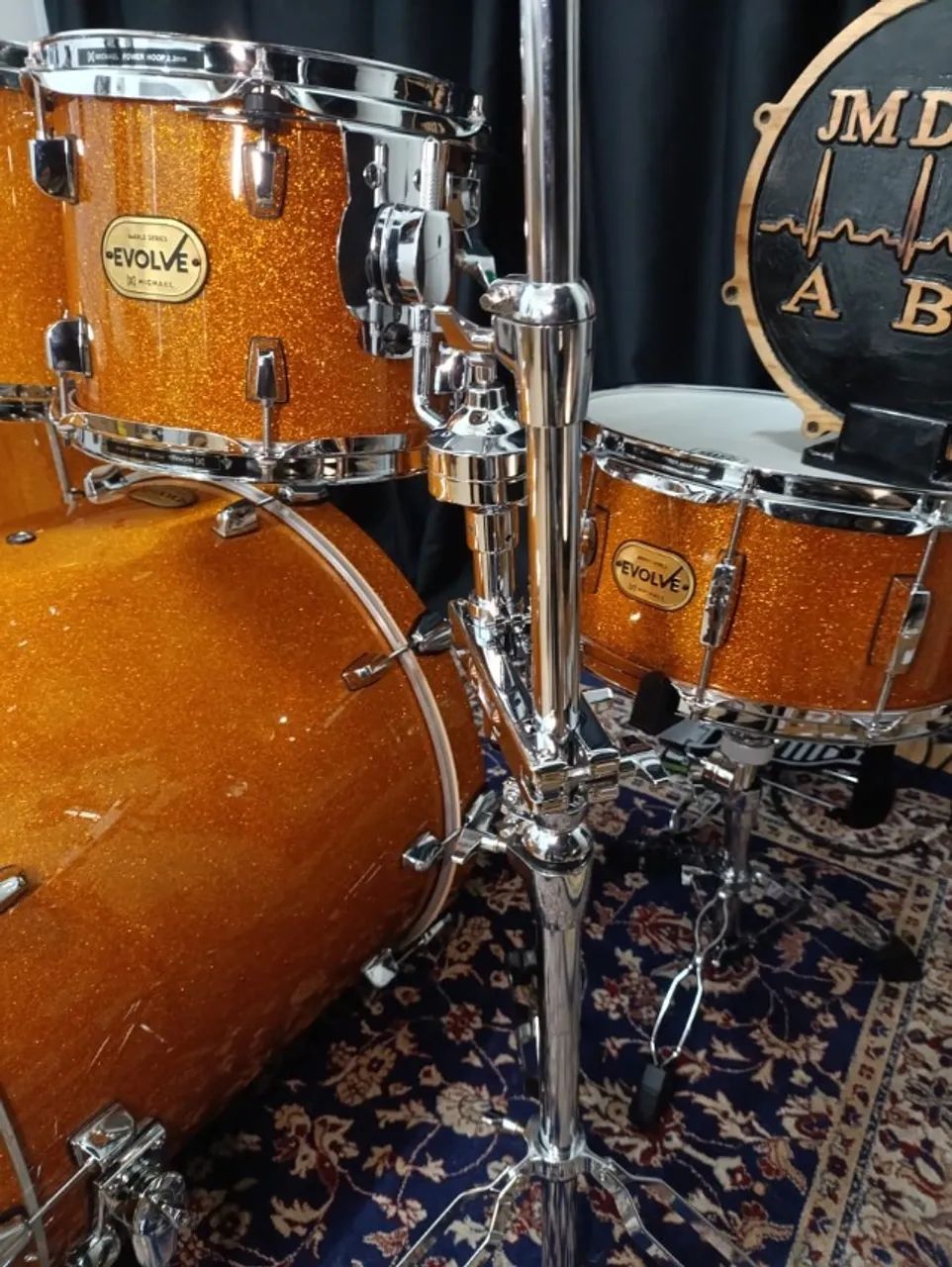 Bateria Michael evolve maple laqueada gold - Foto 3