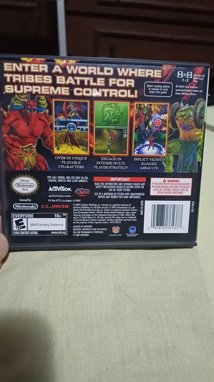 Chaotic shadow warriors. Nintendo Ds - Foto 2