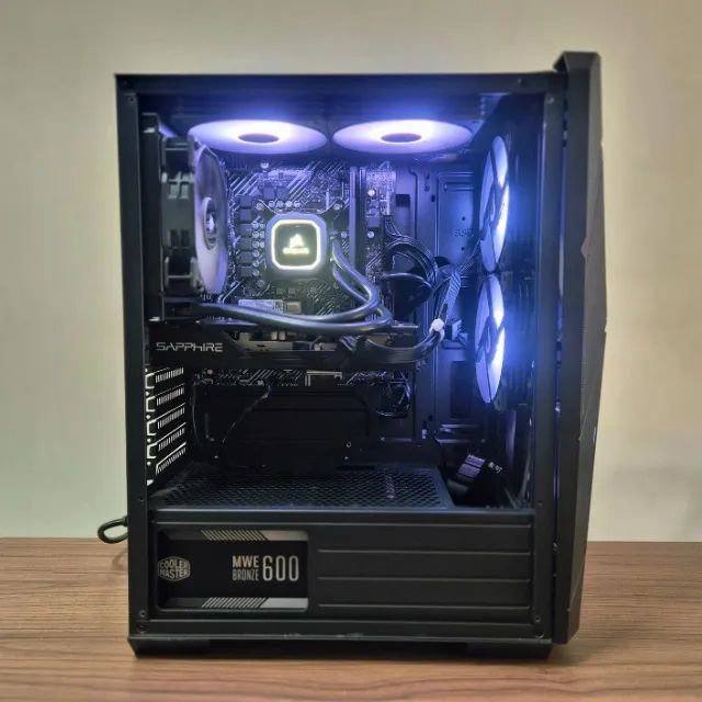 PC Gamer TOP (Core i5 + RX 5500 XT) c/ Garantia - Avalio trocas !!! - Foto 2