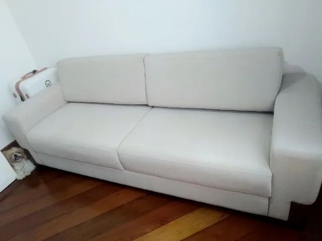 LINDO SOF Á PARA SALA DE VISITAS, 4 PESSOAS, SEMI-NOVO... - Foto 2