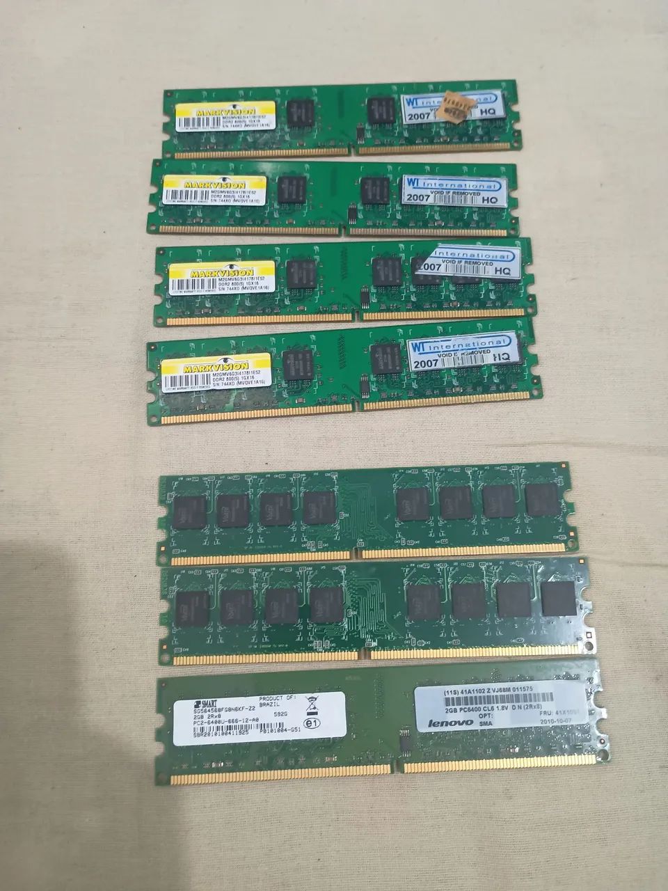 Memória ram DDR2 