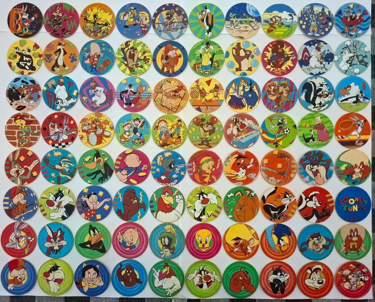 Coleção completa tazos looney tunes  - Foto 4