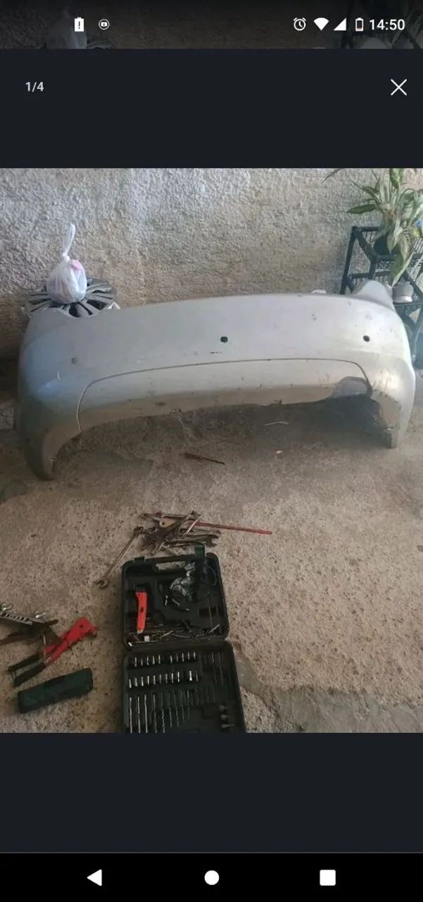 Para-choque traseiro JAC J3 