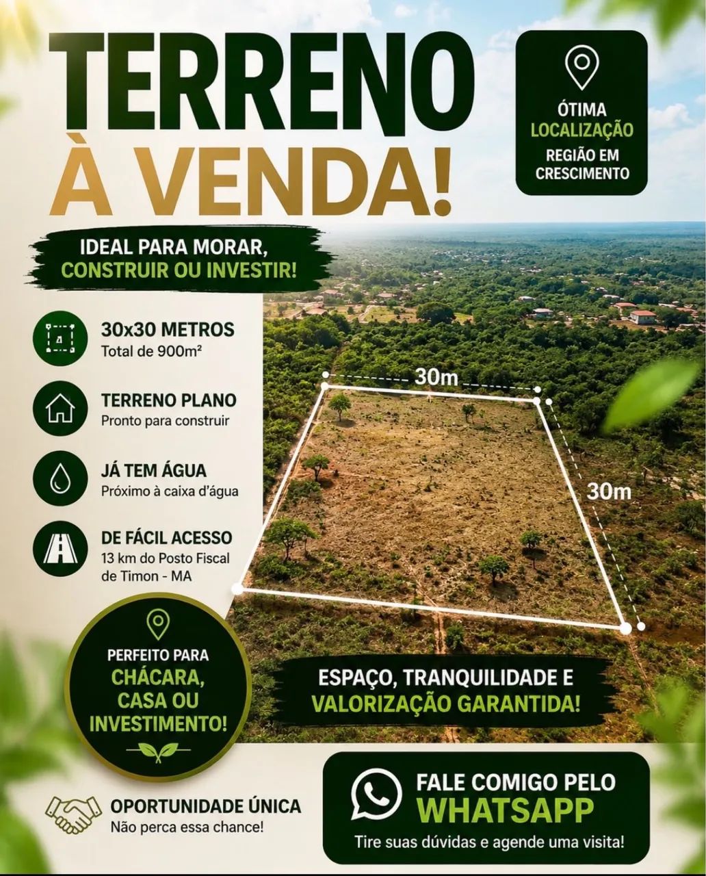 Terreno à venda 