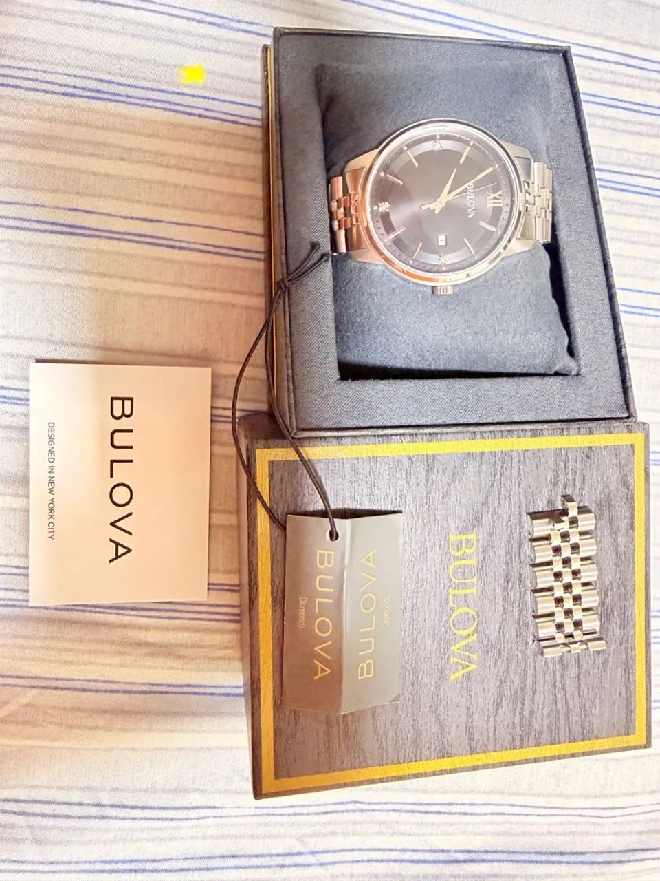 Relógio Bulova Diamond Original  - Foto 3