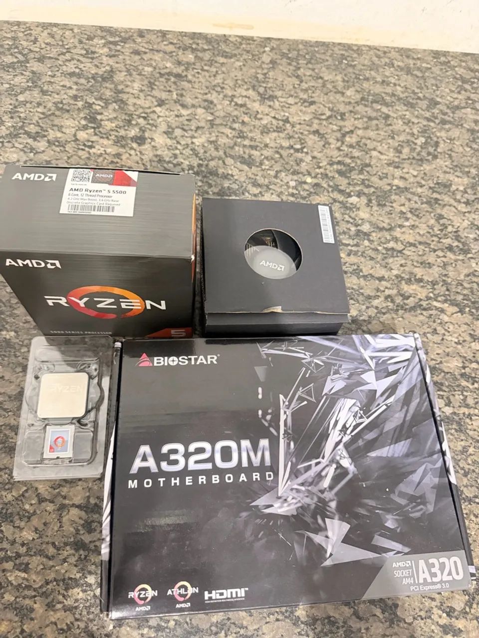 Kit Placa mãe e Processador 