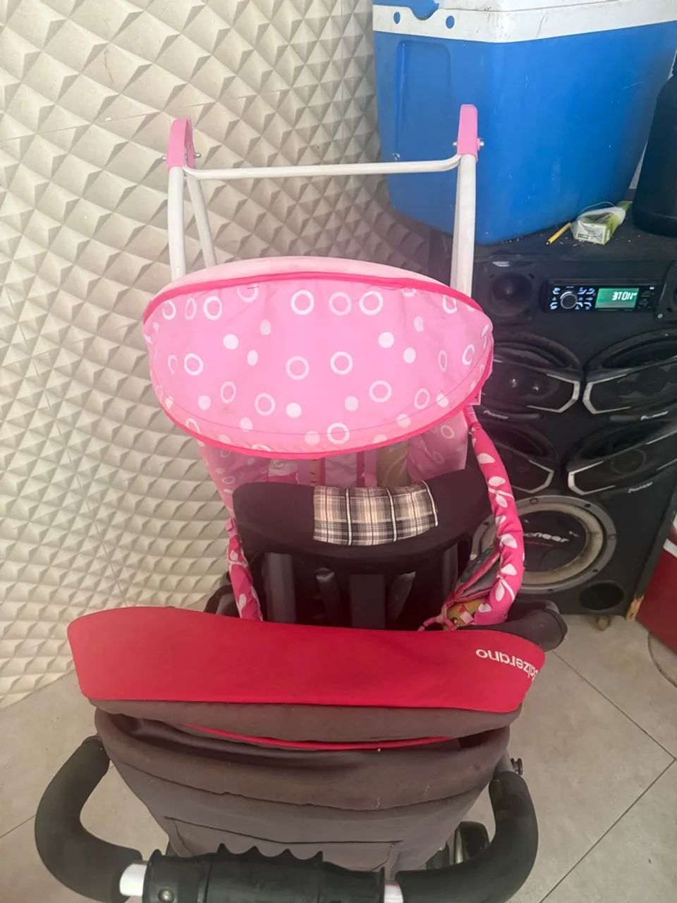 Carrinho de bebê , cadeira de balanço e bebê conforto  - Foto 2