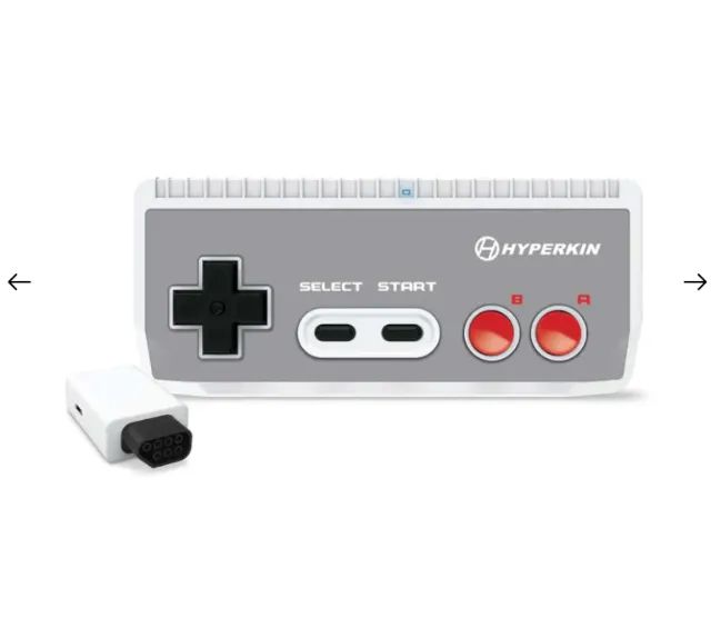 Controle NES Bluetooth Novo e Lacrado. Hyperkin Cadet com receptor Nintendo. PC, Switch - Foto 2