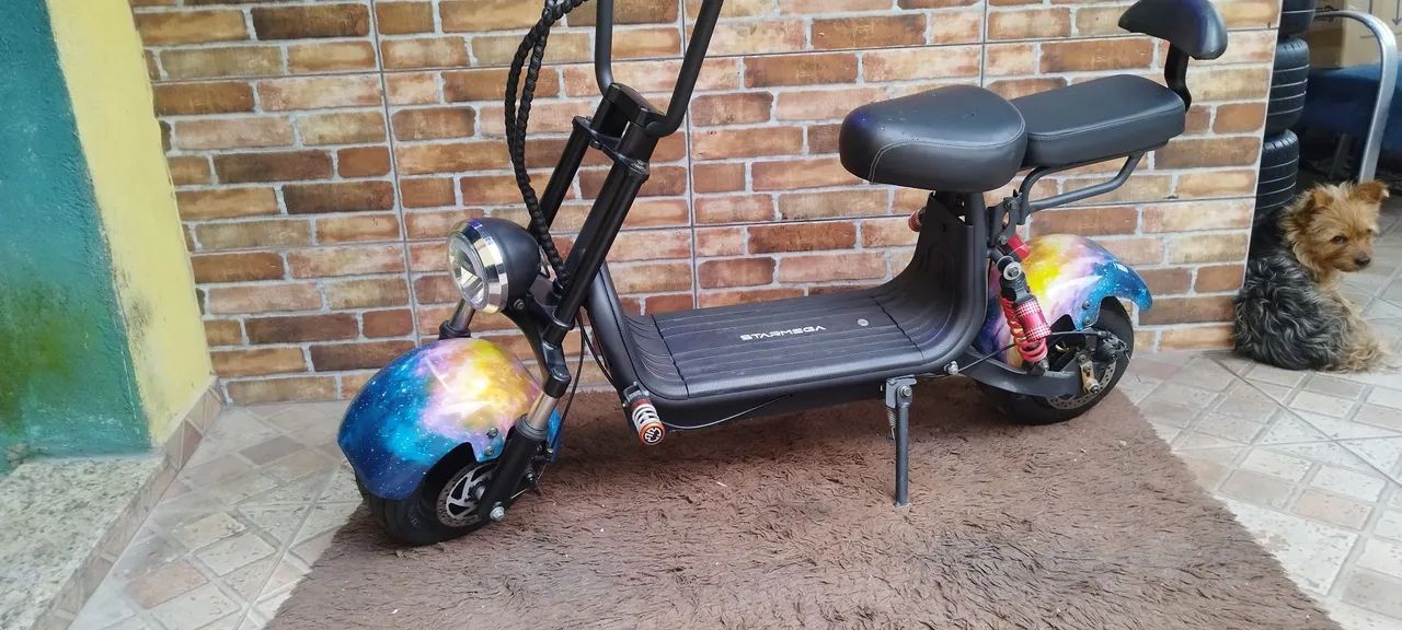 Scooter elétrica praticamente nova  - Foto 5