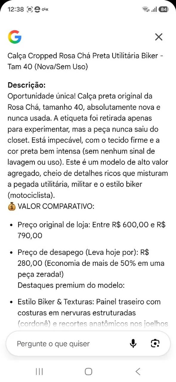 Linda calça rosa chá  - Foto 5