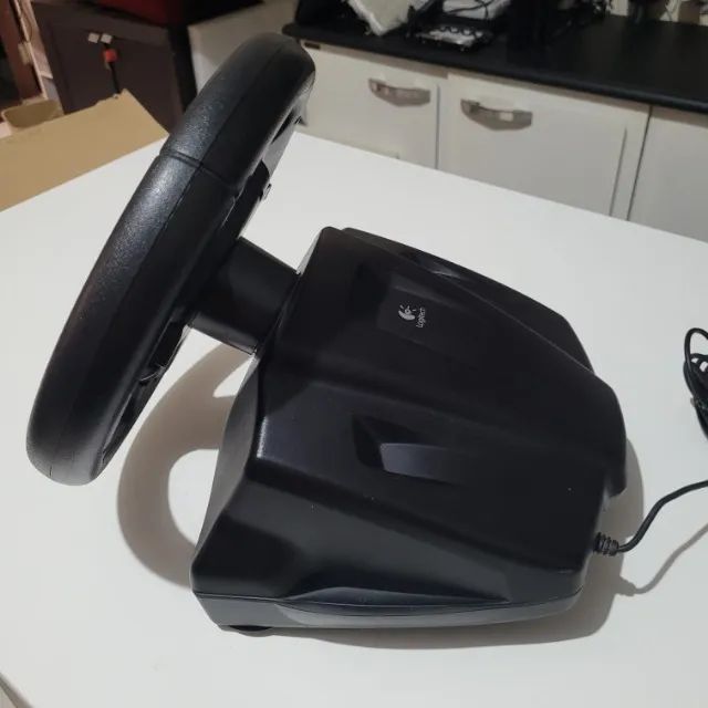 VOLANTE LOGITECH FORMULA VIBRATION - PC E PS2 - Foto 4