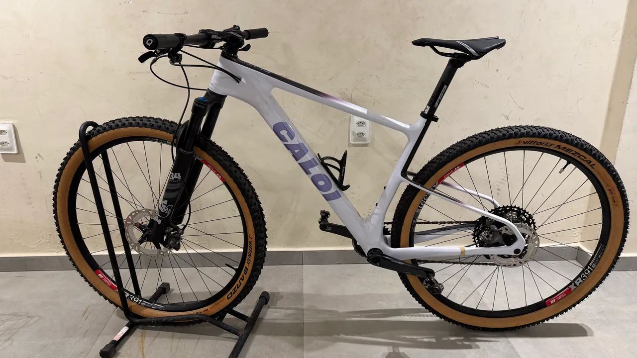 Caloi Carbon Racing 2025 Tam 19 Bco - estado de nova