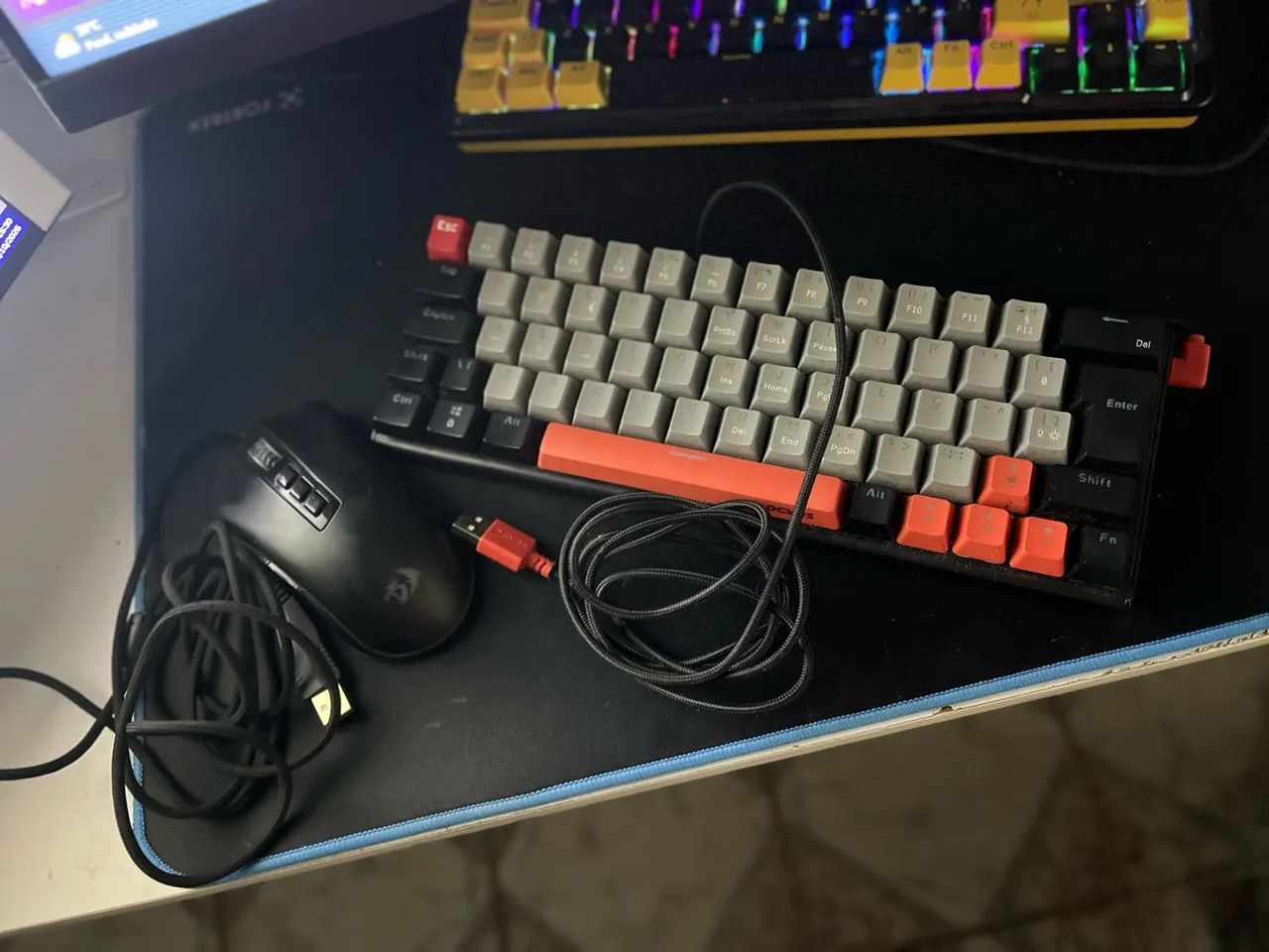 Kit Teclado e mouse 