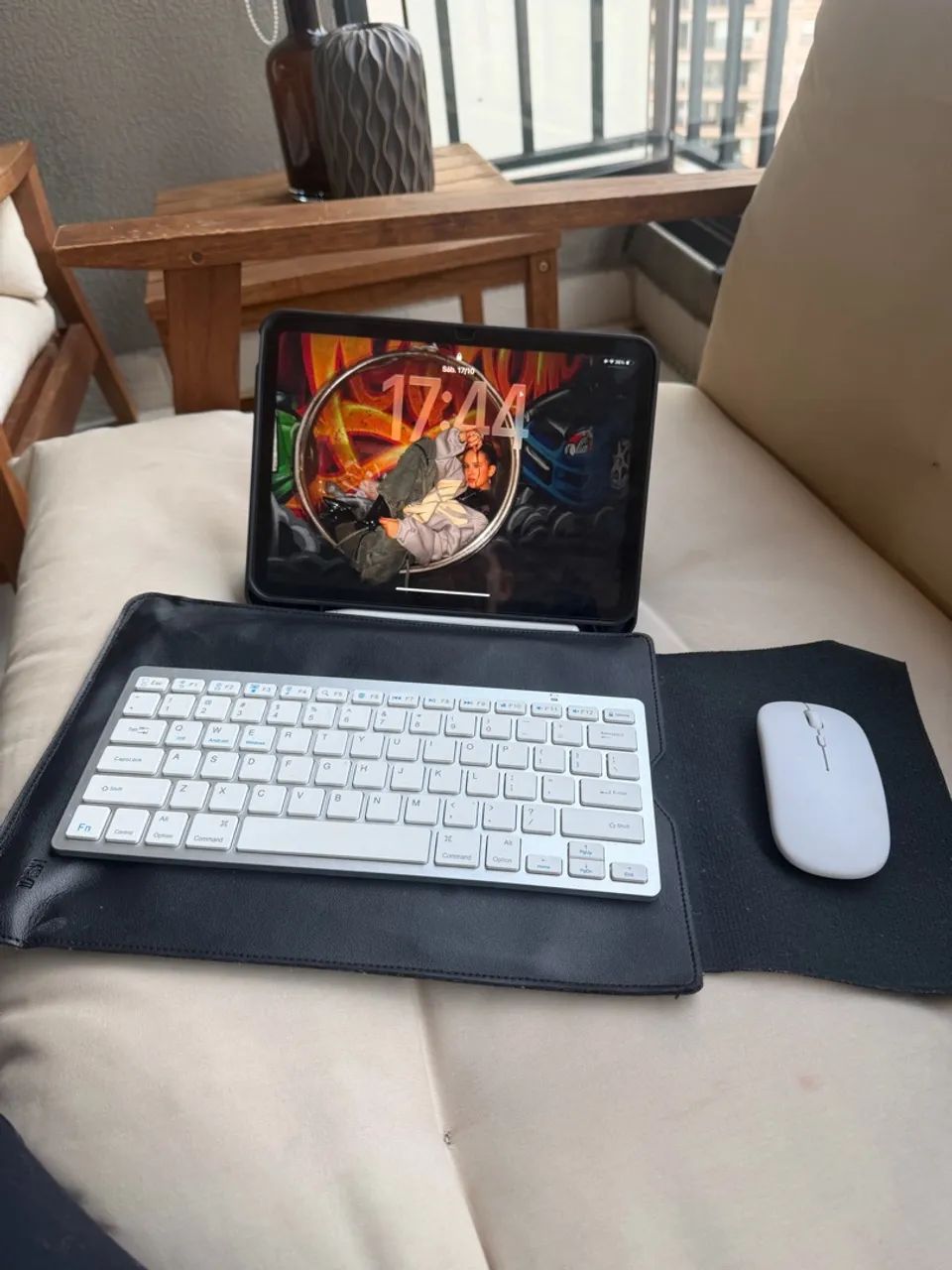 iPad a16 novíssimo com caneta teclado e mouse - Foto 3