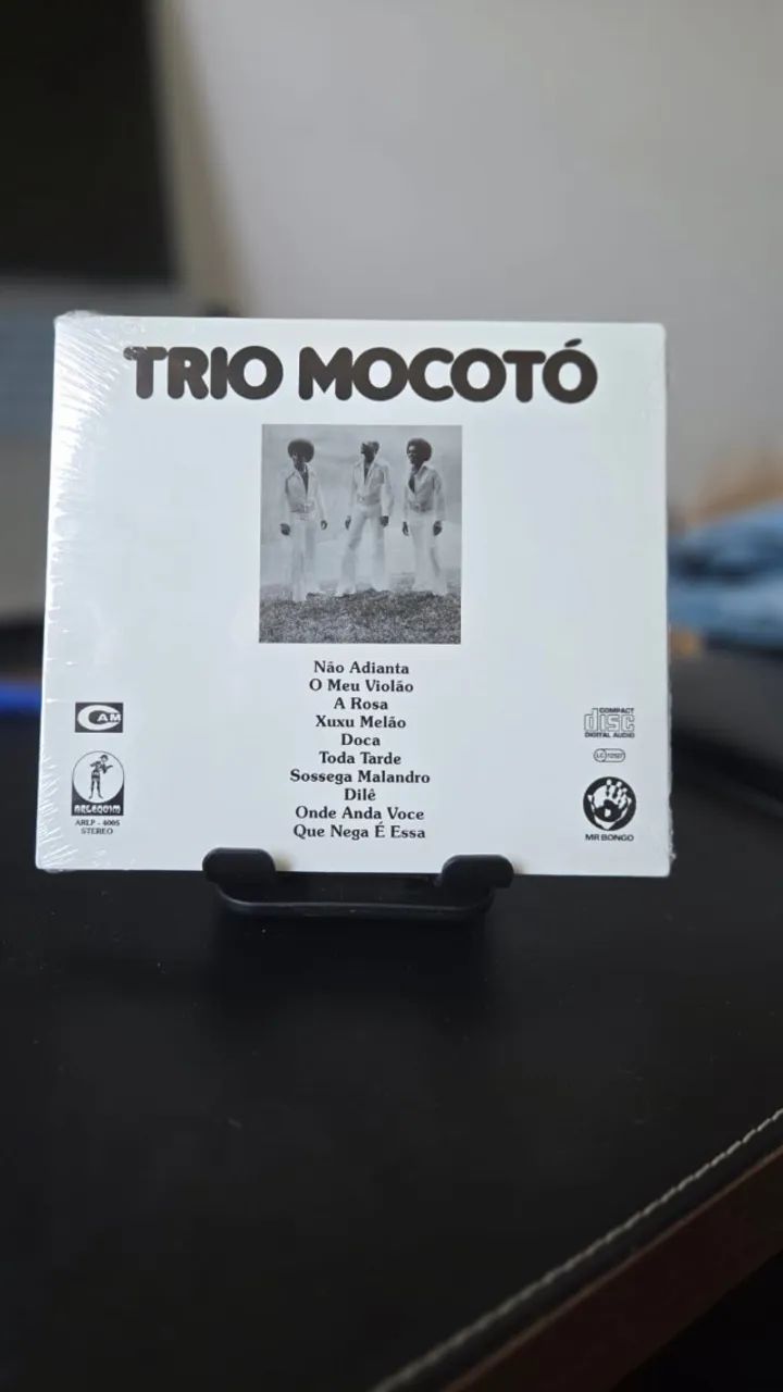  cd trio mocotó mr bongo importado  - Foto 2