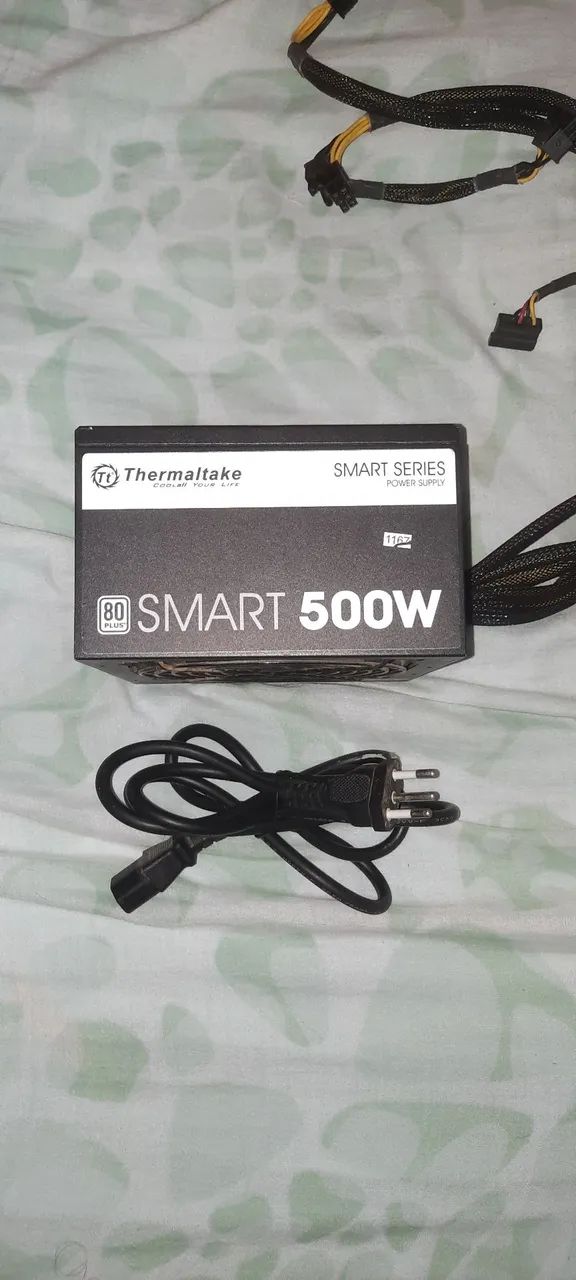 Fonte 500W Thermaltake Smart Series - Com Defeito
