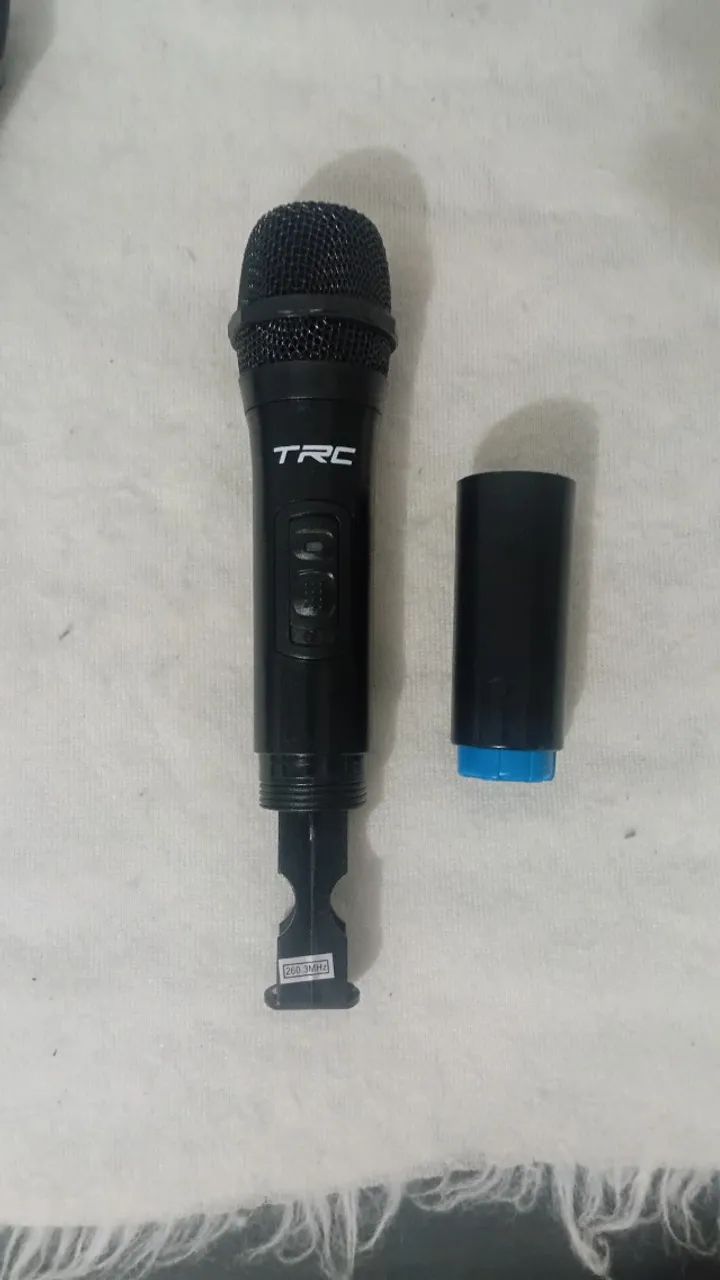 microfone sem fio da marca TRC, para caixas de som da marca TRC - Foto 2