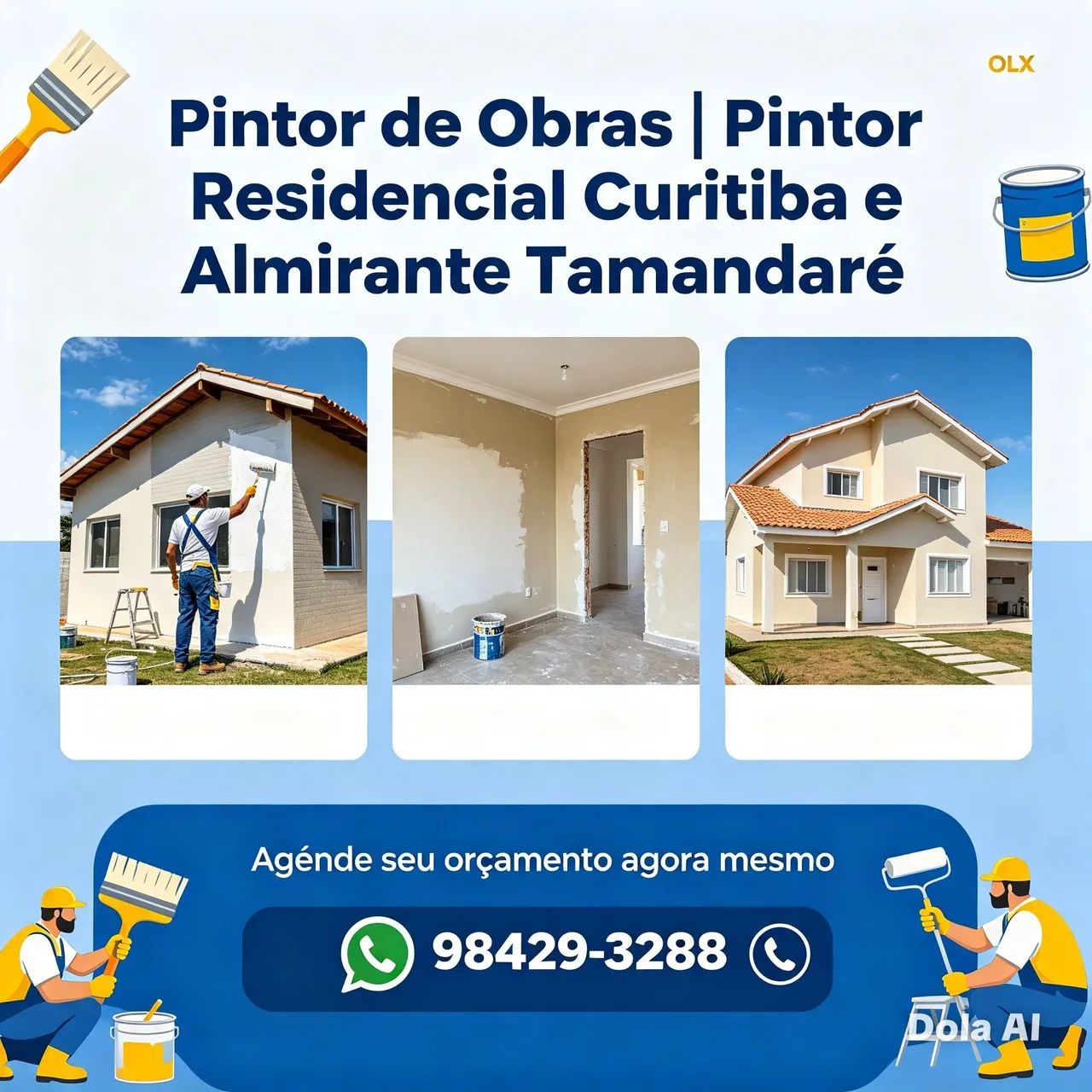 Pintor residencial e comercial 