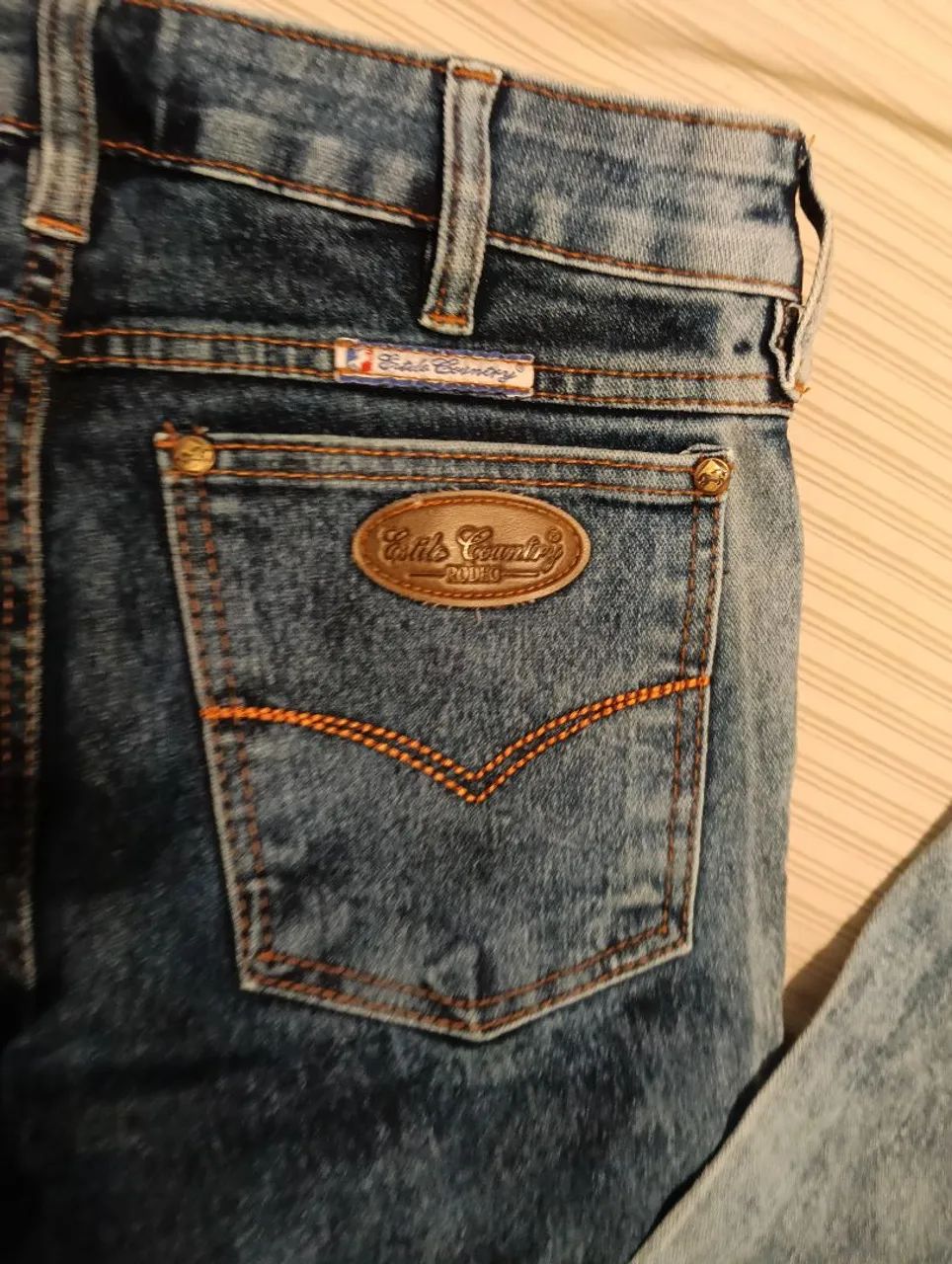 Calça Jeans masculina com elastano  - Foto 3