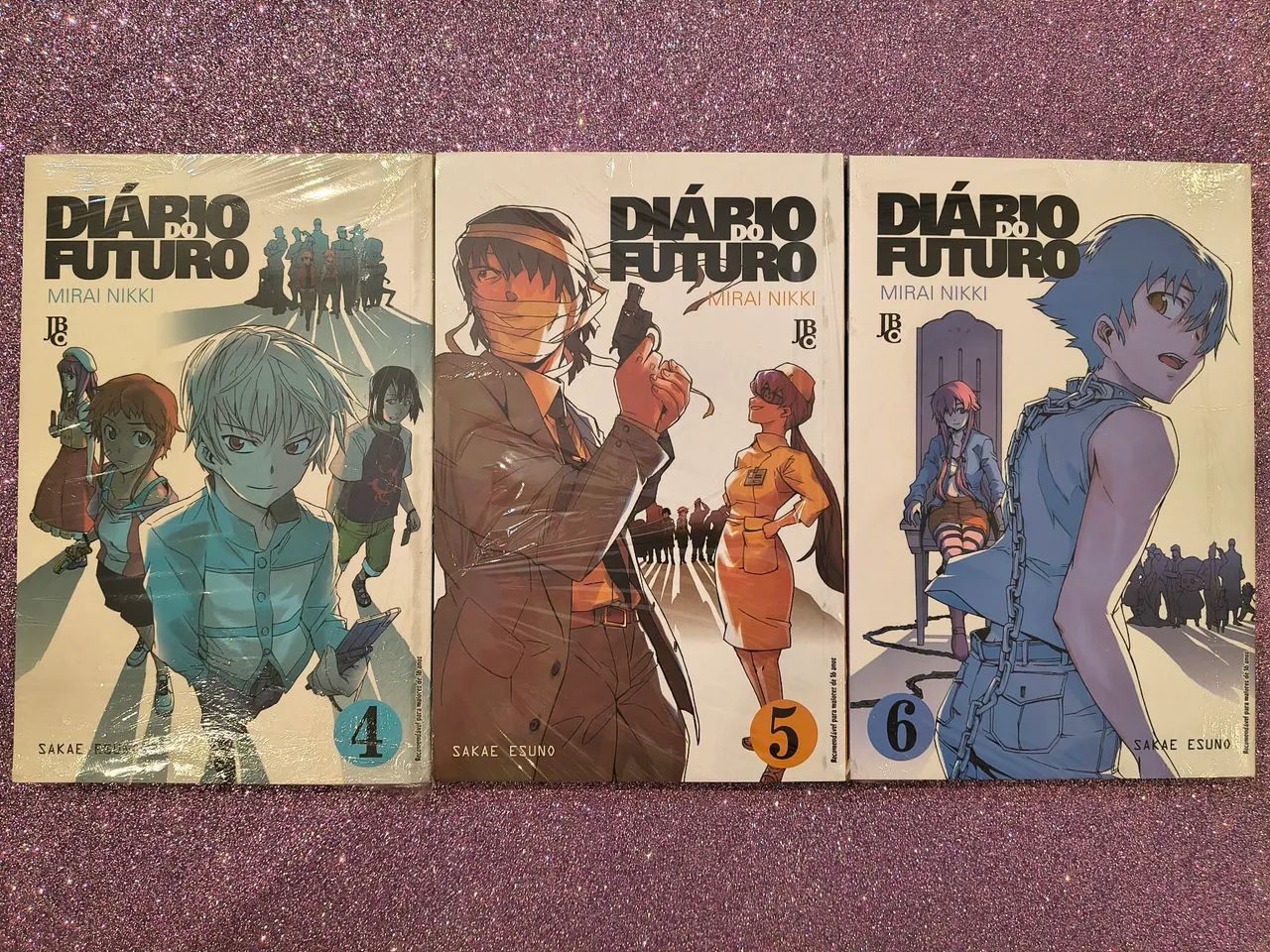 Mirai Nikki (Completo) + Mosaic e Paradox - Livros e revistas