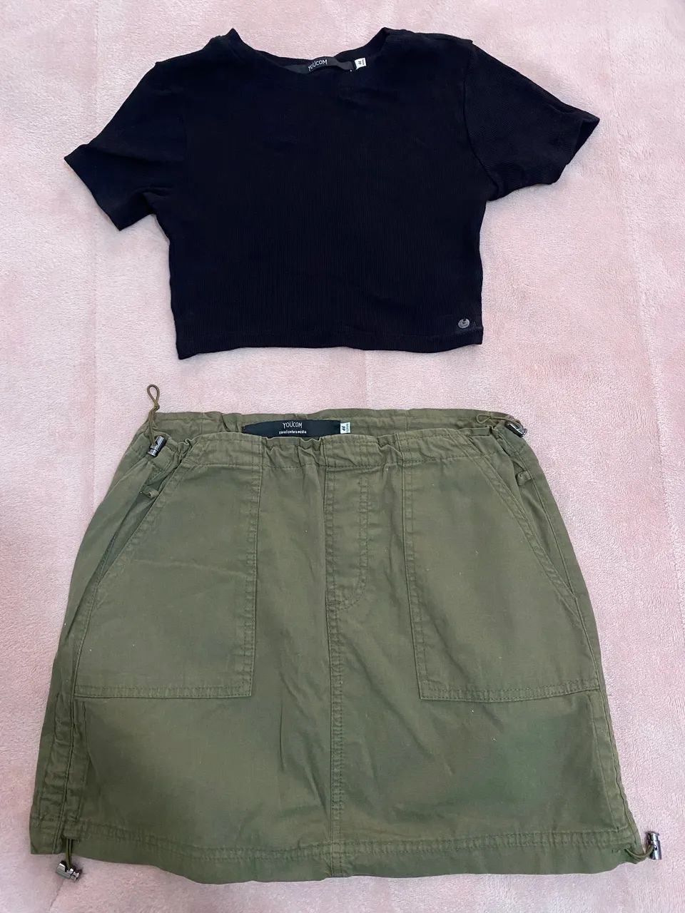 Mini saia PP + 3 blusas YouCom  - Foto 2