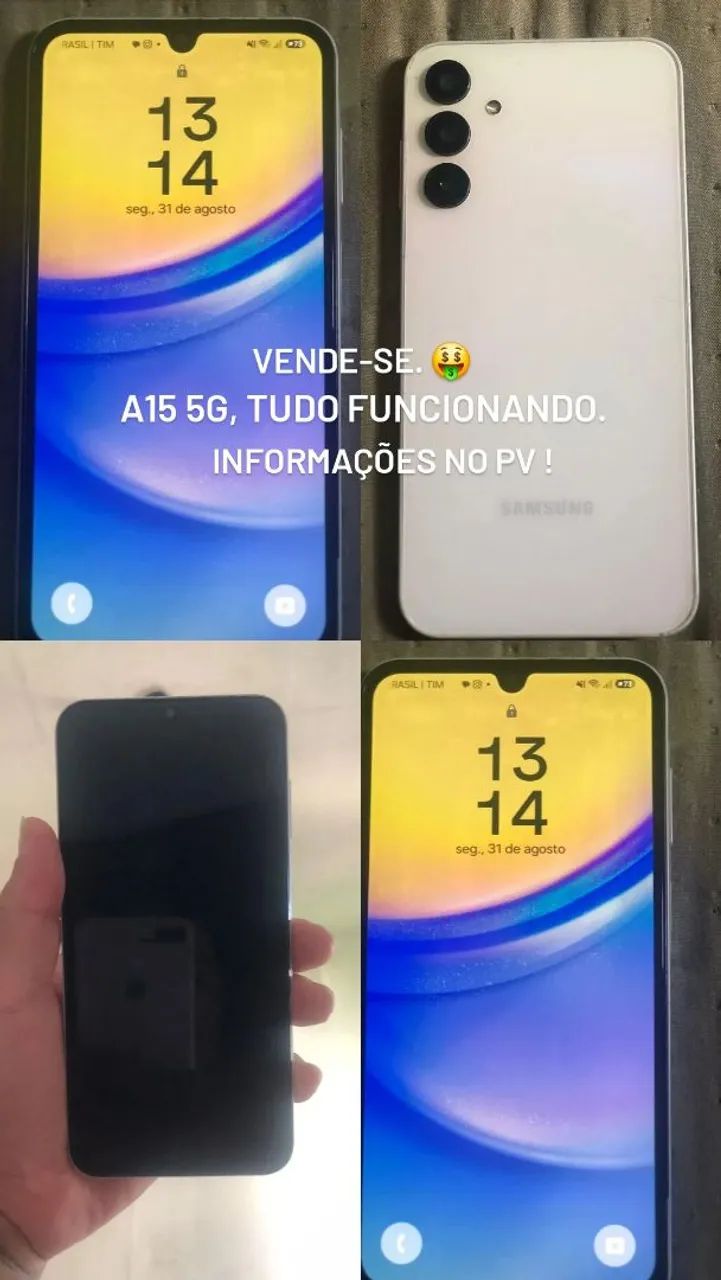 A15 5g  semi novo  - Foto 4