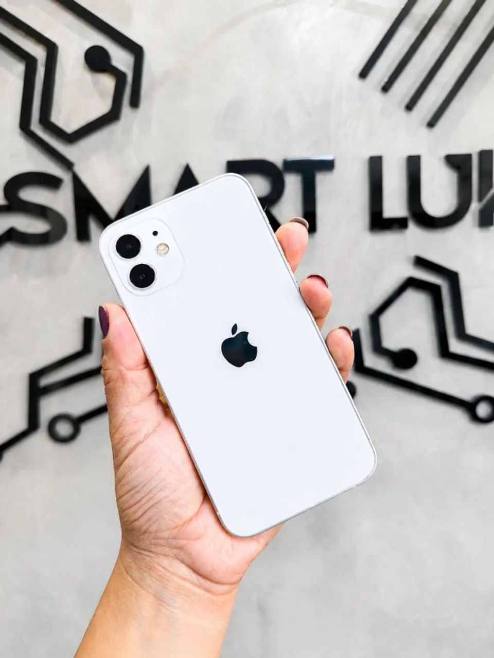 iPhone 12 Silver 128GB (Nota e 3 meses de garantia) - Celulares e