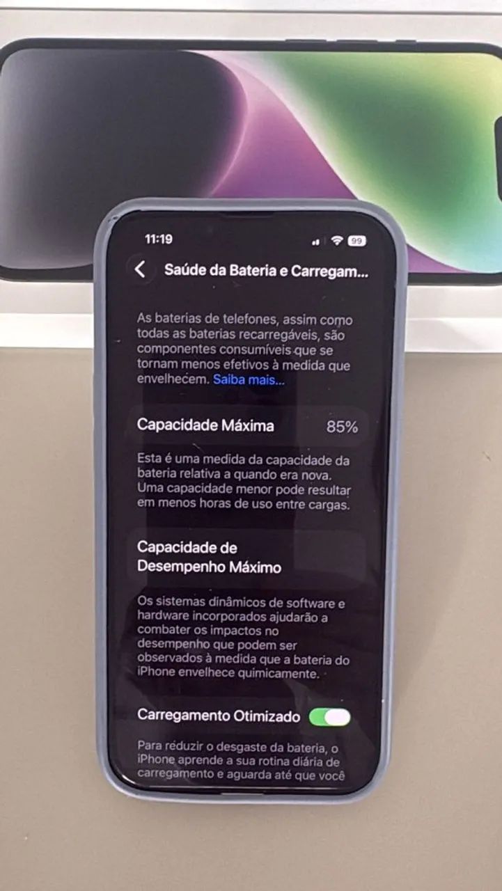 Iphone 14 - 128GB | Única Dona + Caixinha Original + Bateria 85% - Foto 3