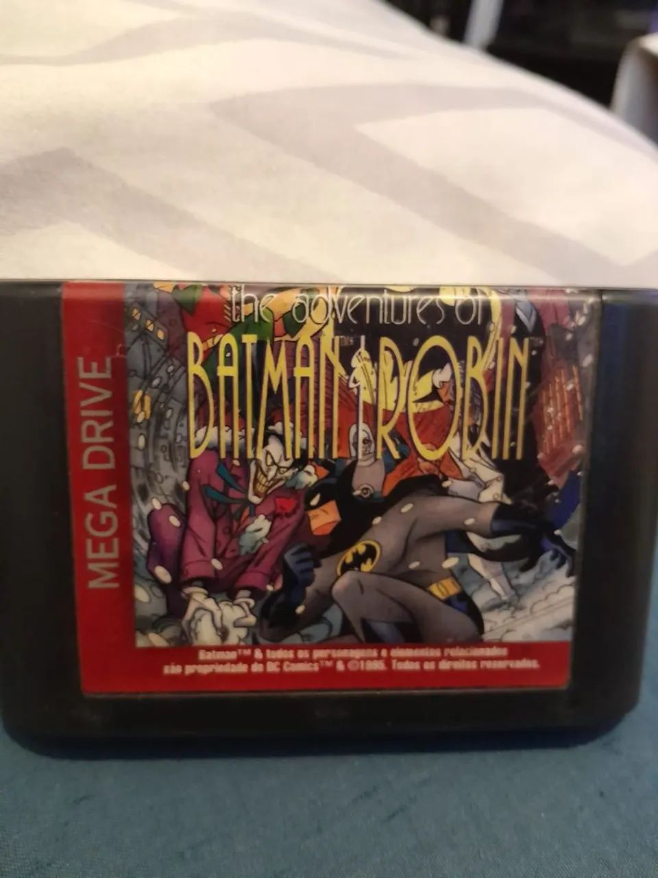 Jogo Batman & Robin  Mega Drive