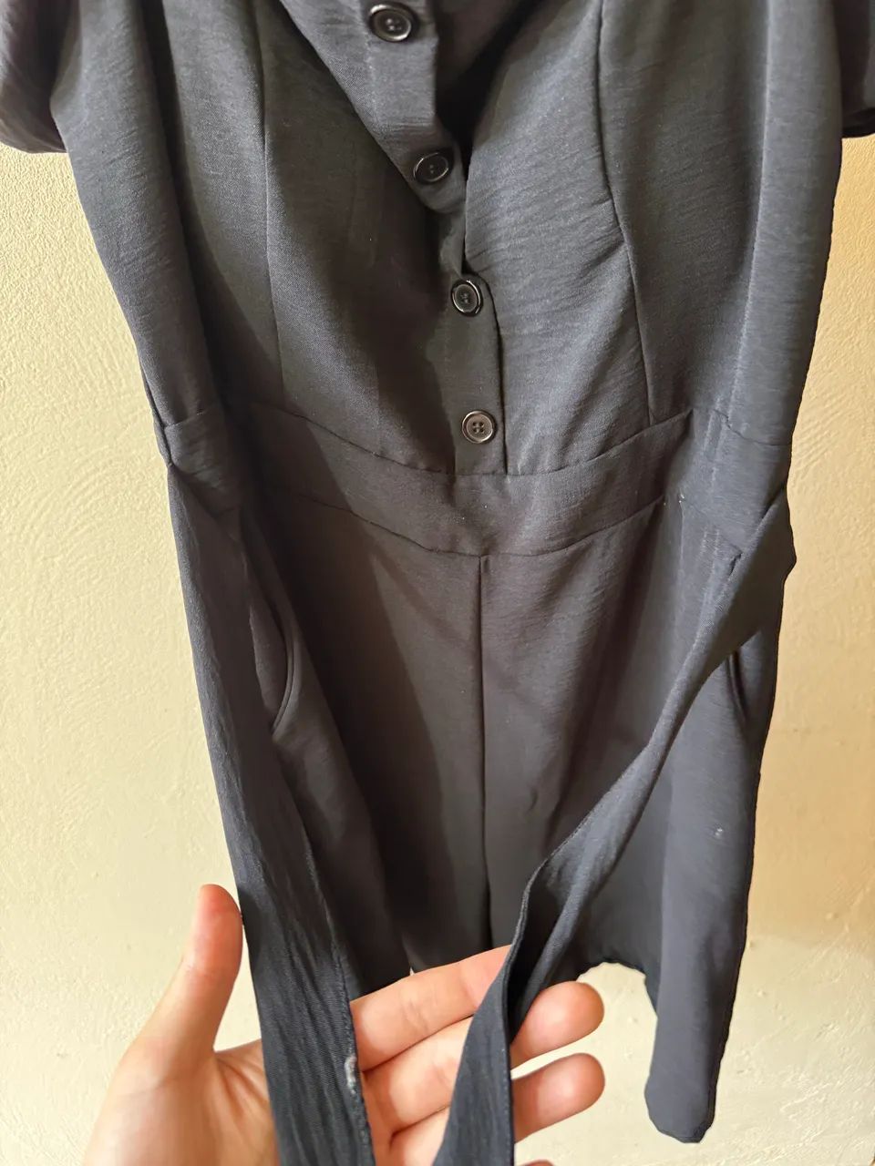 Macacão de short preto  - Foto 3