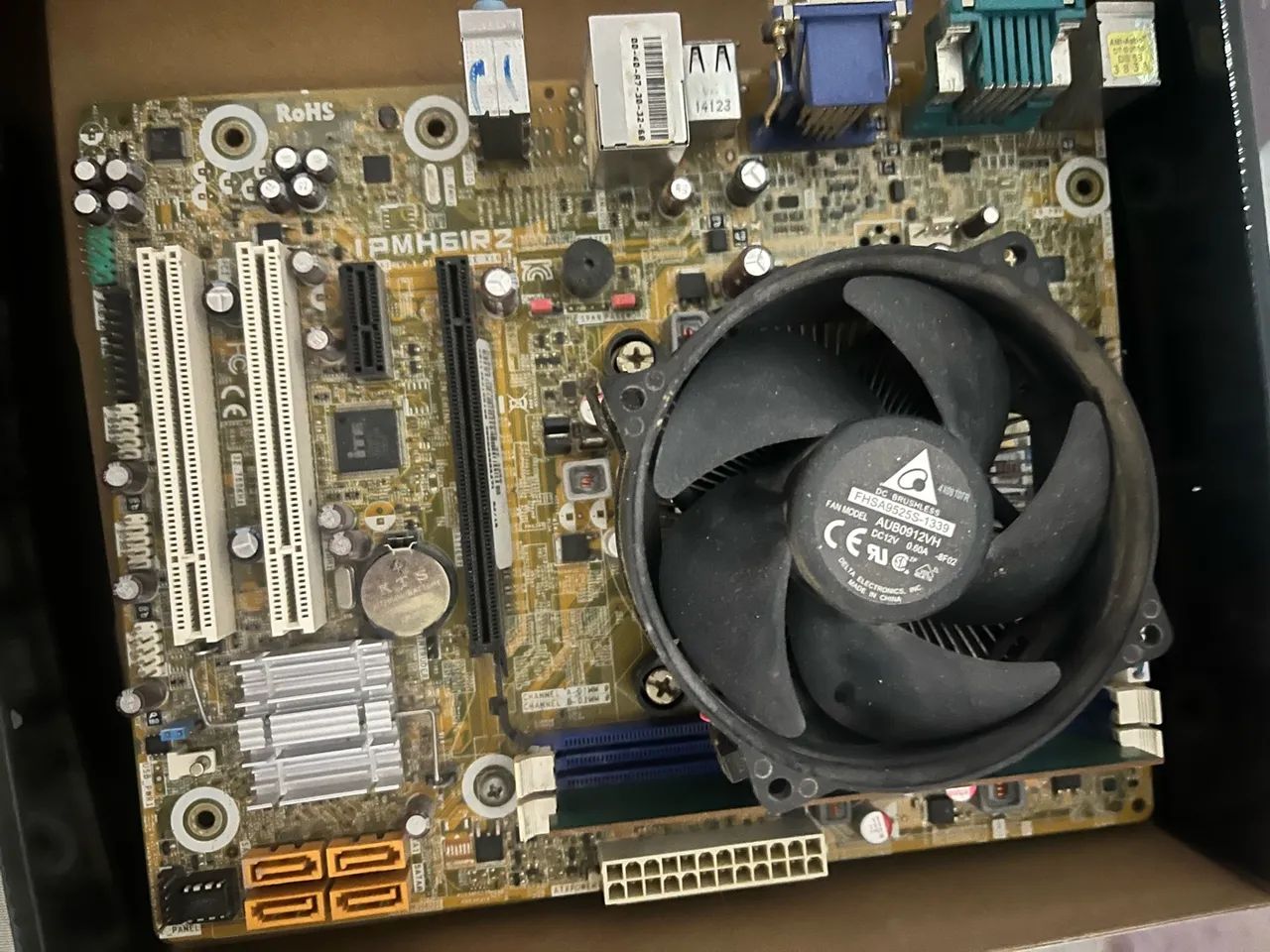 VENDO KIT DE PC - PLACA-MÃE + PROCESSADOR + MEMÓRIA RAM