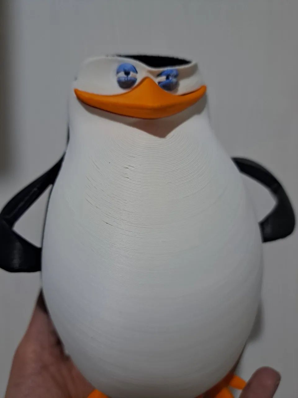 Rico Madagascar Impressão 3D 15cm Colecionável Decoração - Foto 5