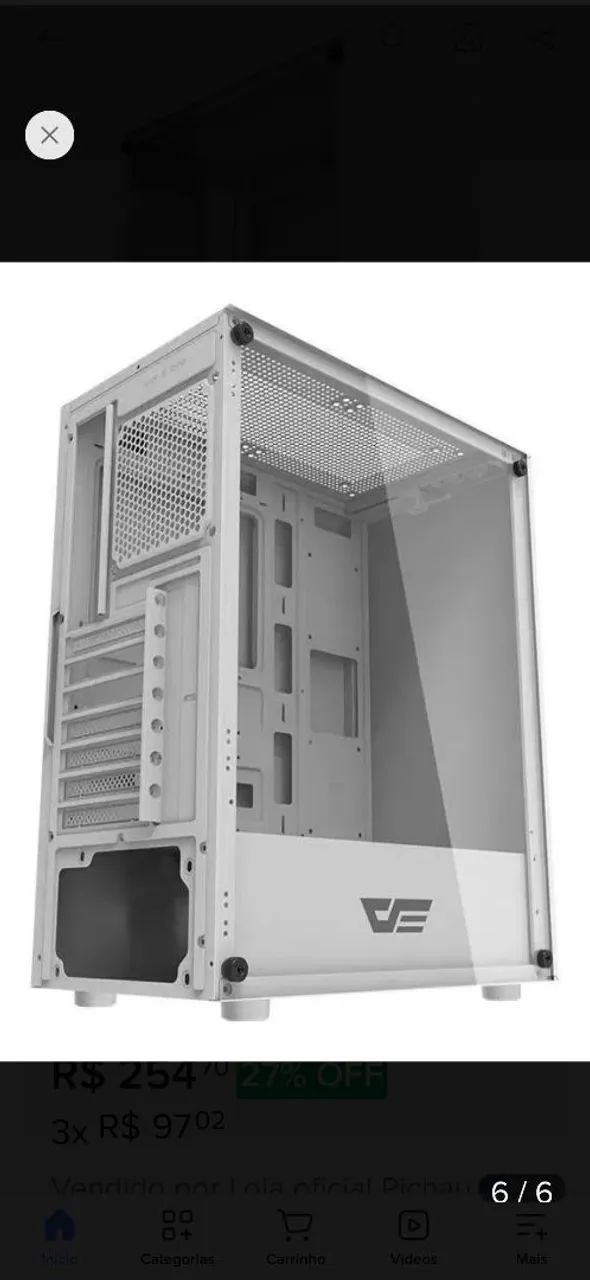 Ganinete gamer branco - Foto 2