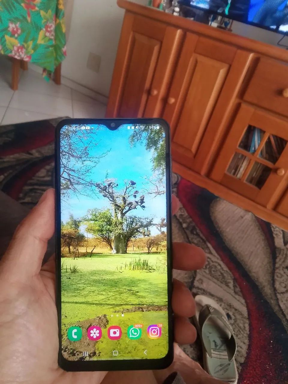 Samsung A 32 5g com NFC, aparelho usado funcionando perfeitamente. - Foto 4