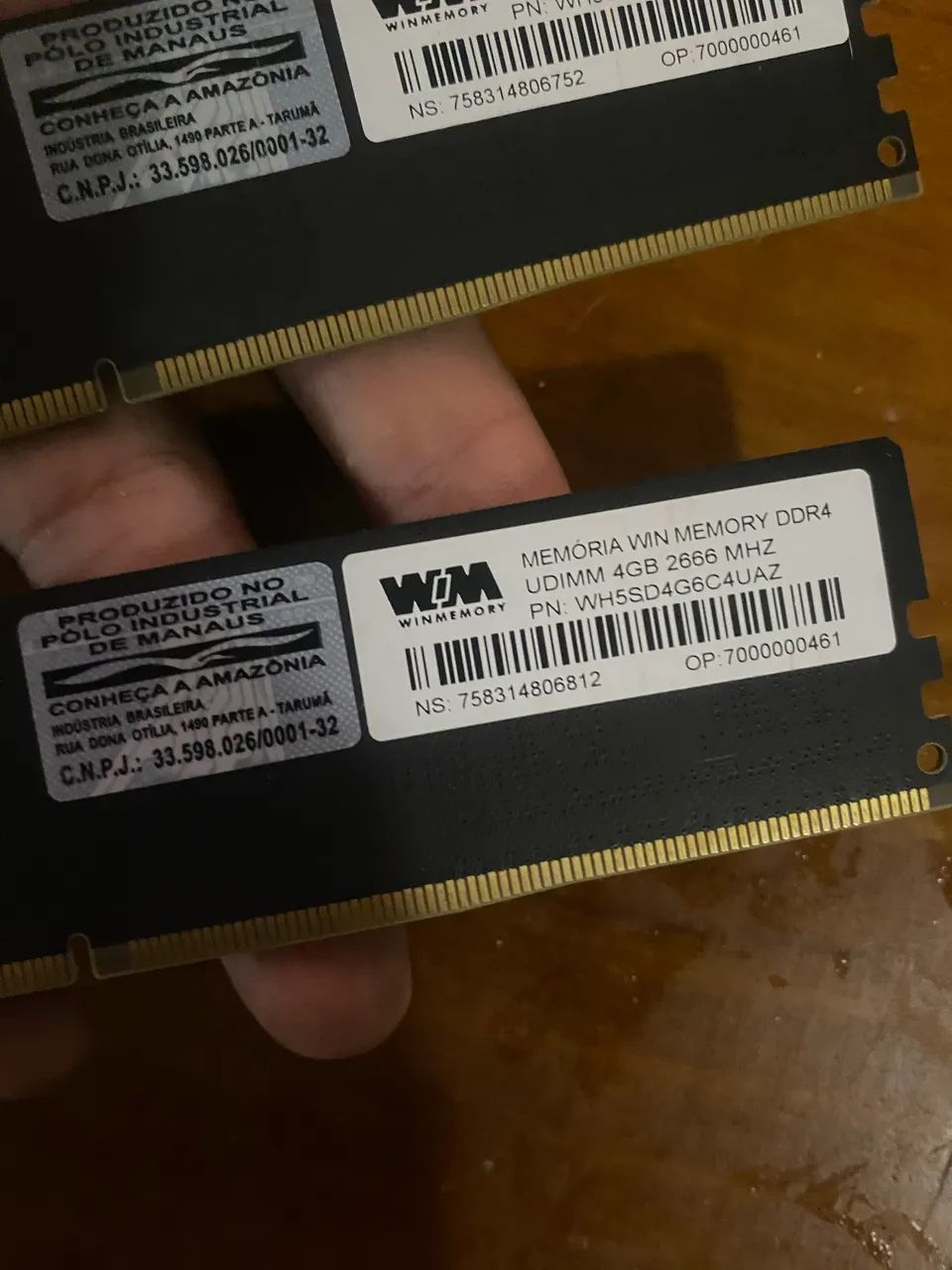 Memória ram ddr4 2x4 8gb - Foto 2