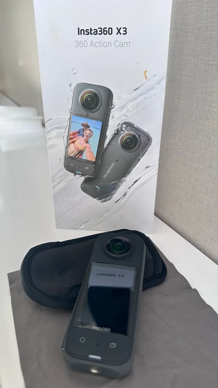 Câmera Insta 360 X3 + drone 