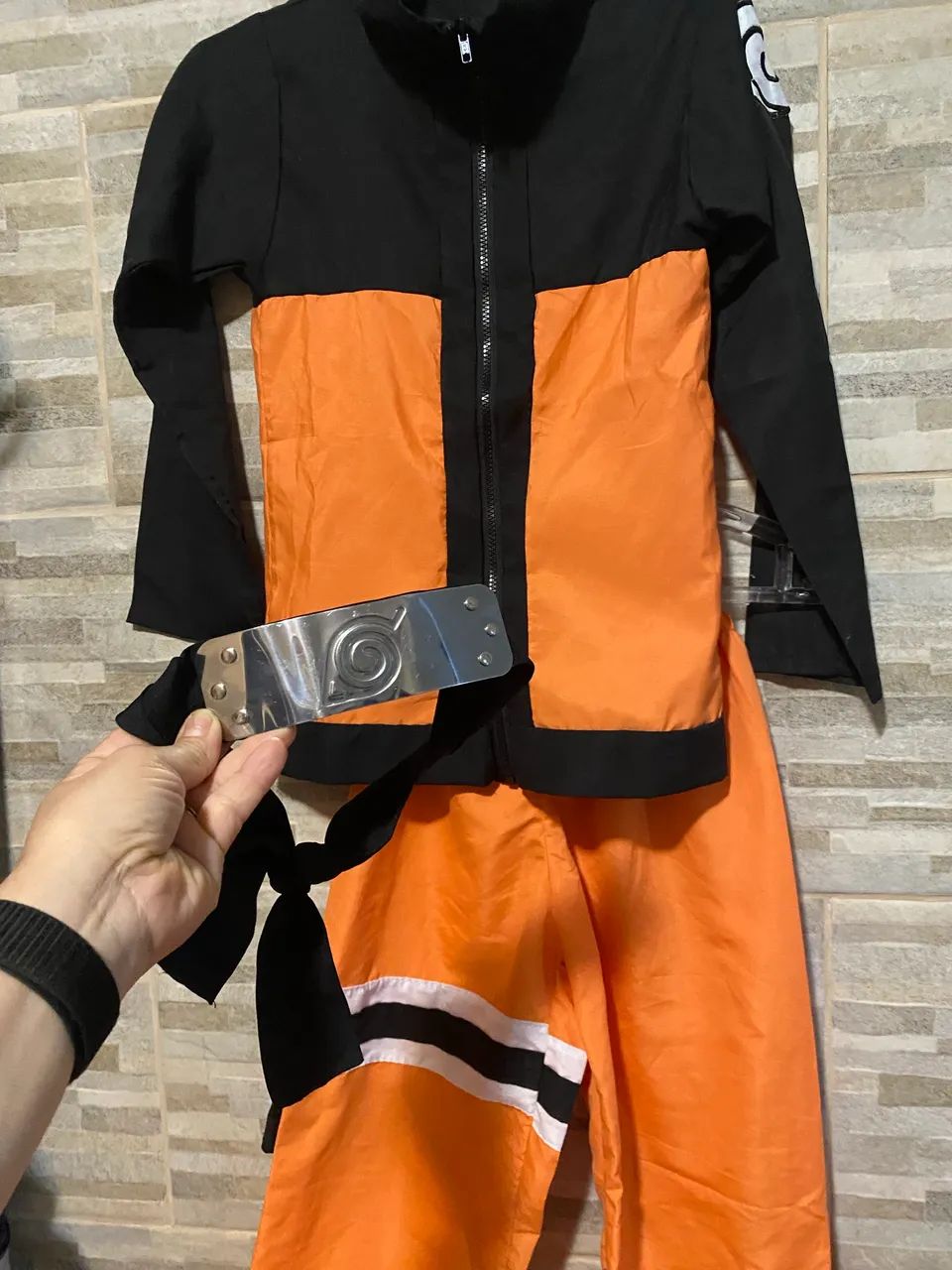 Fantasia do Naruto infantil tamanho 8/10