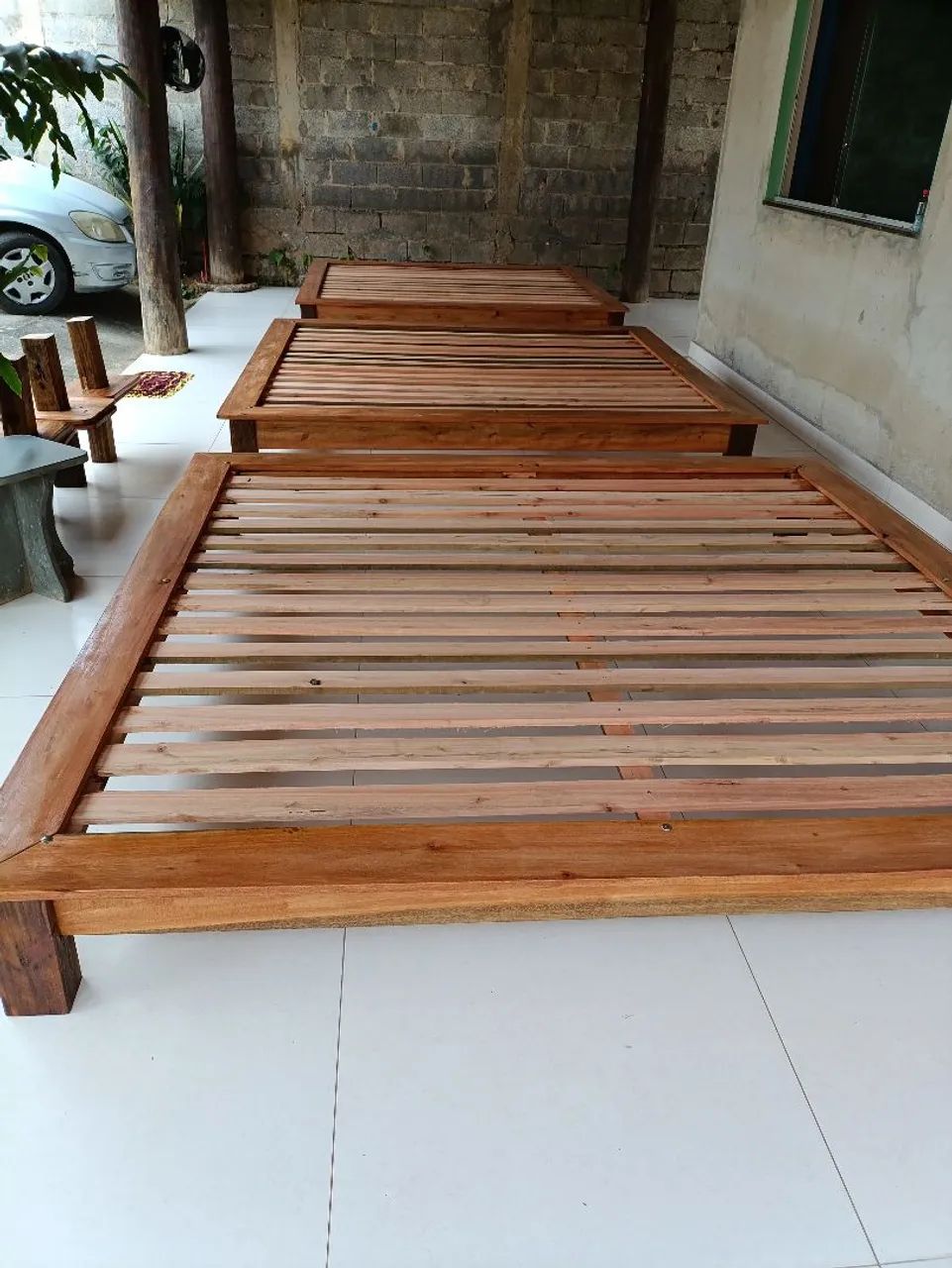 Cama de madeira  - Foto 2