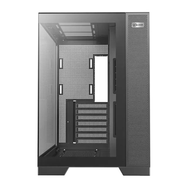 (OPEN BOX)Gabinete Gamer Kalkan Asgard Evo, ATX, Mid Tower, Lateral em Vidro Temperado - Foto 6