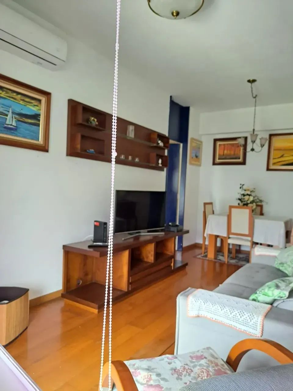 Apartamento mobiliado sala/quarto com área e varanda à venda - Botafogo - Foto 4