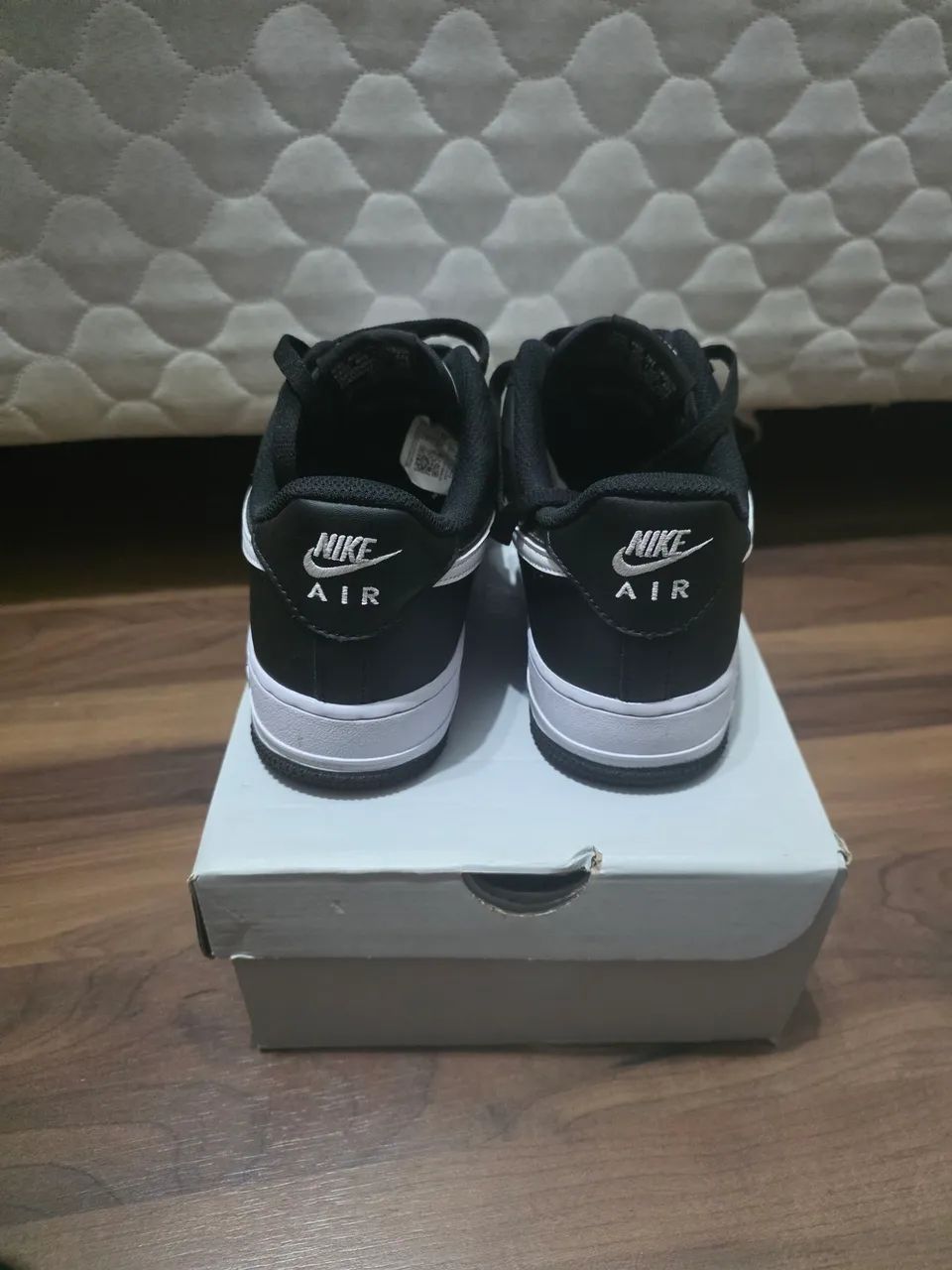 Nike Air Force 1 Low White Swoosh Panda - Foto 3