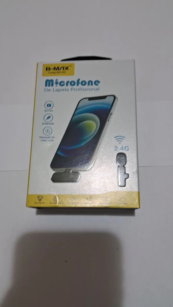Microfone de lapela profissional 451035775716577280