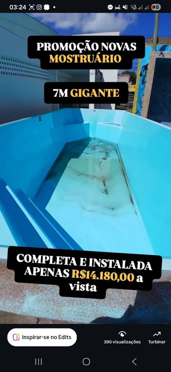 Piscina 7m nova  - Foto 2
