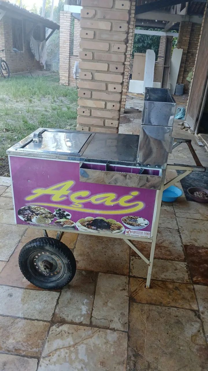 Carrinho de açaí 