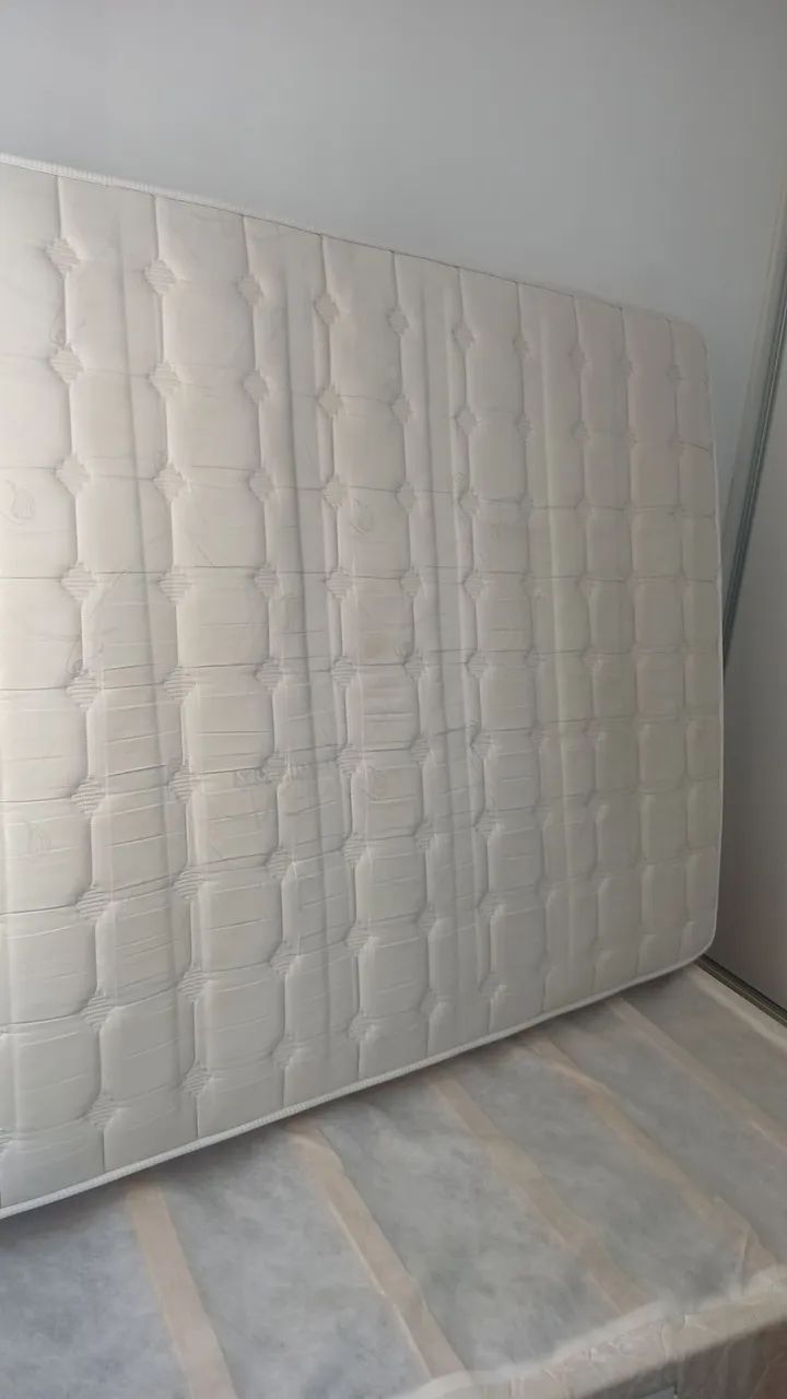 Cama box casal- colchao FA aspen 