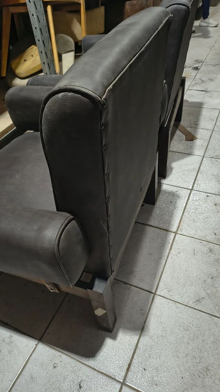 Poltronas antigas, precisando de restauro - Foto 4