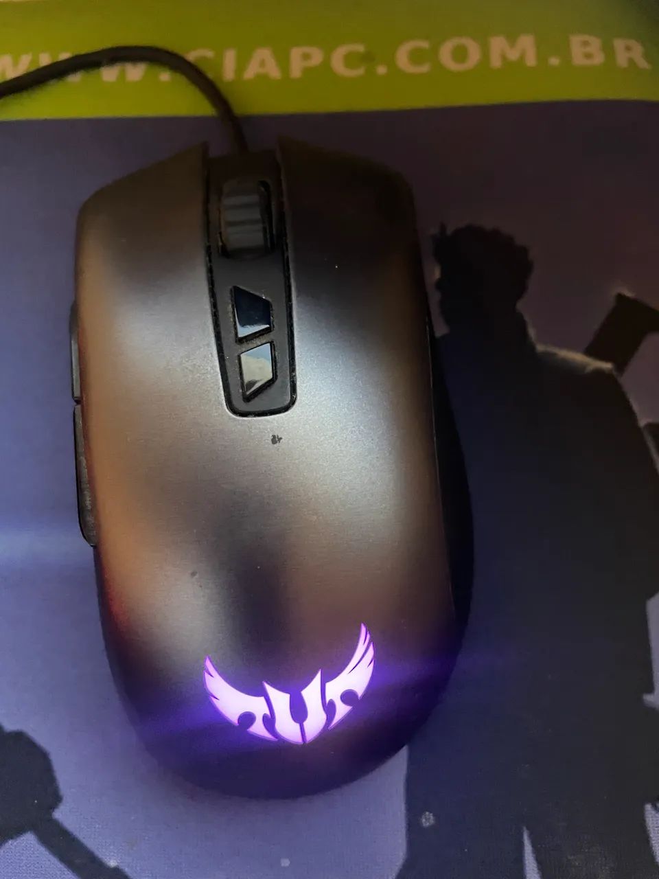Mouse Gamer RGB com botões extras - Ótimo estado - Foto 3