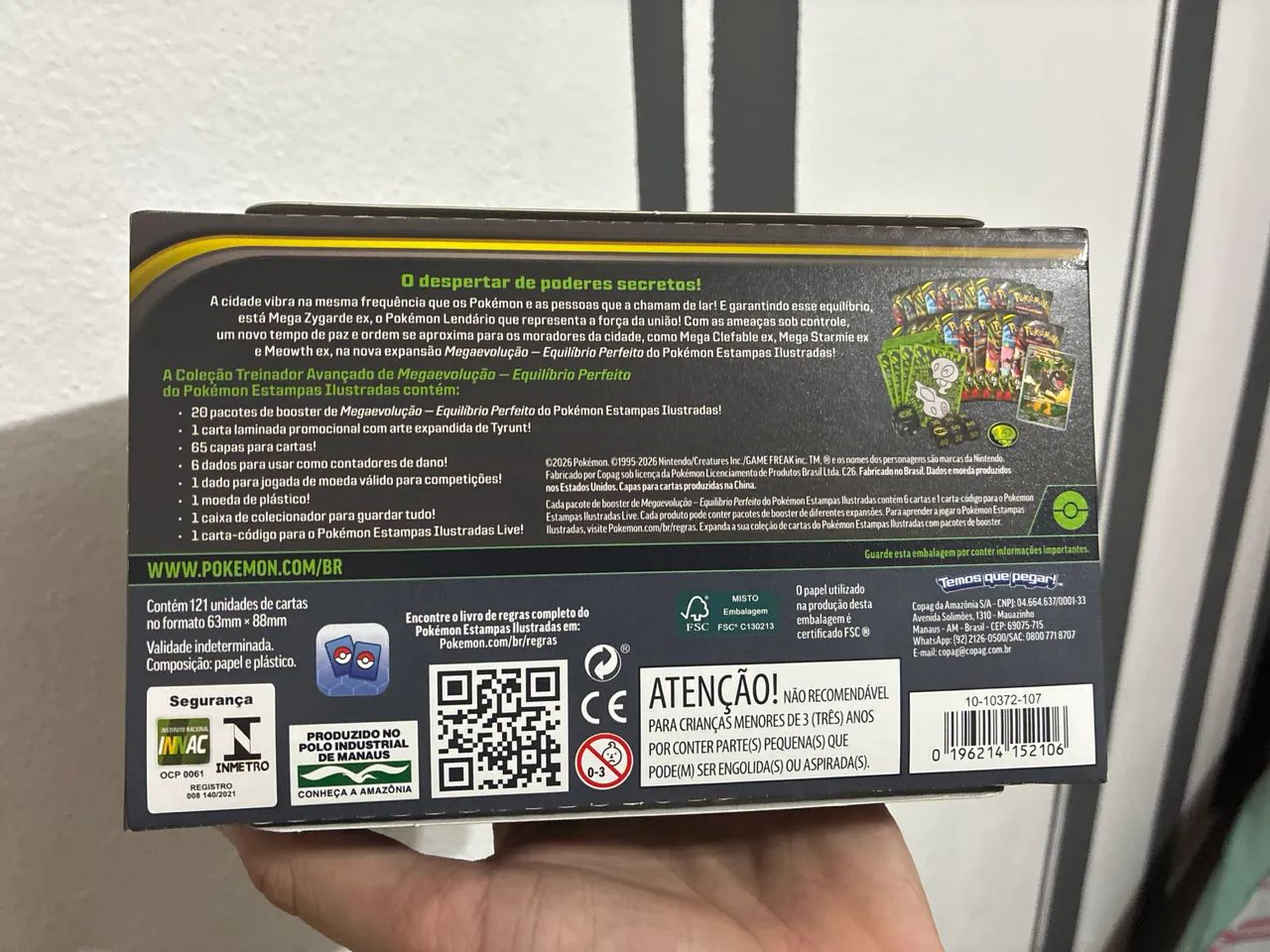 ETB Treinador Avançado Equilíbrio Perfeito Pokémon - Foto 4